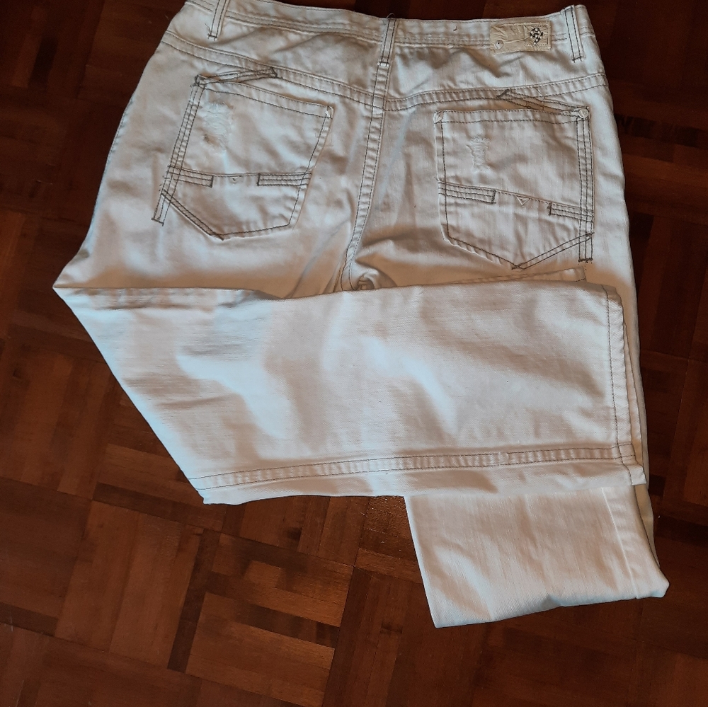 Men White Jeans Pant